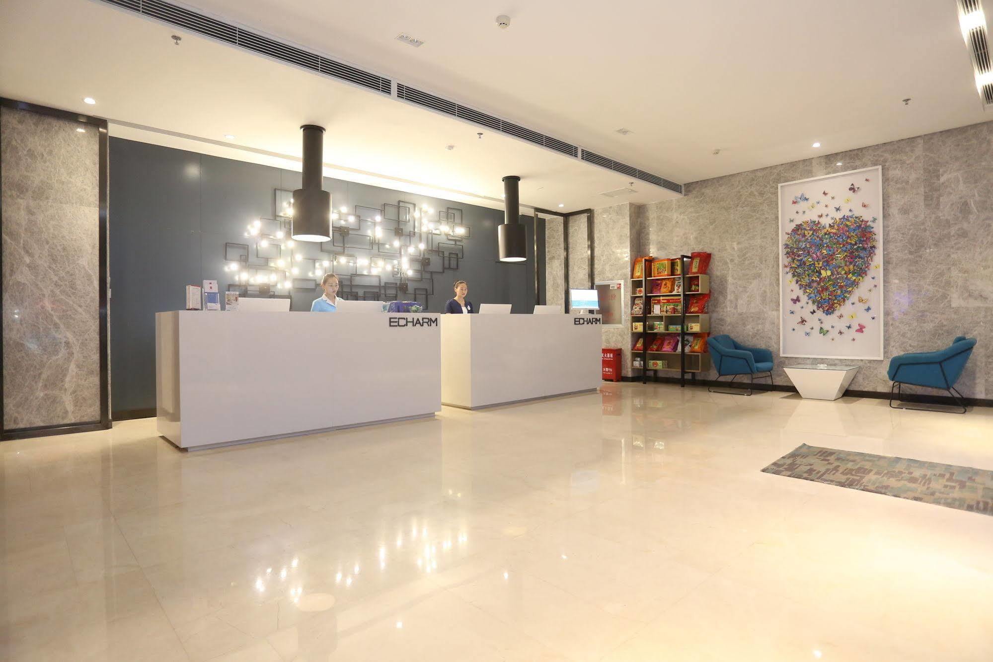 Echarm Hotel Zhengzhou High Tech Zone Bagian luar foto